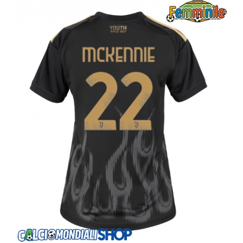 Maglie da calcio Juventus Weston McKennie #22 Terza Maglia Femminile 2026-27 Manica Corta